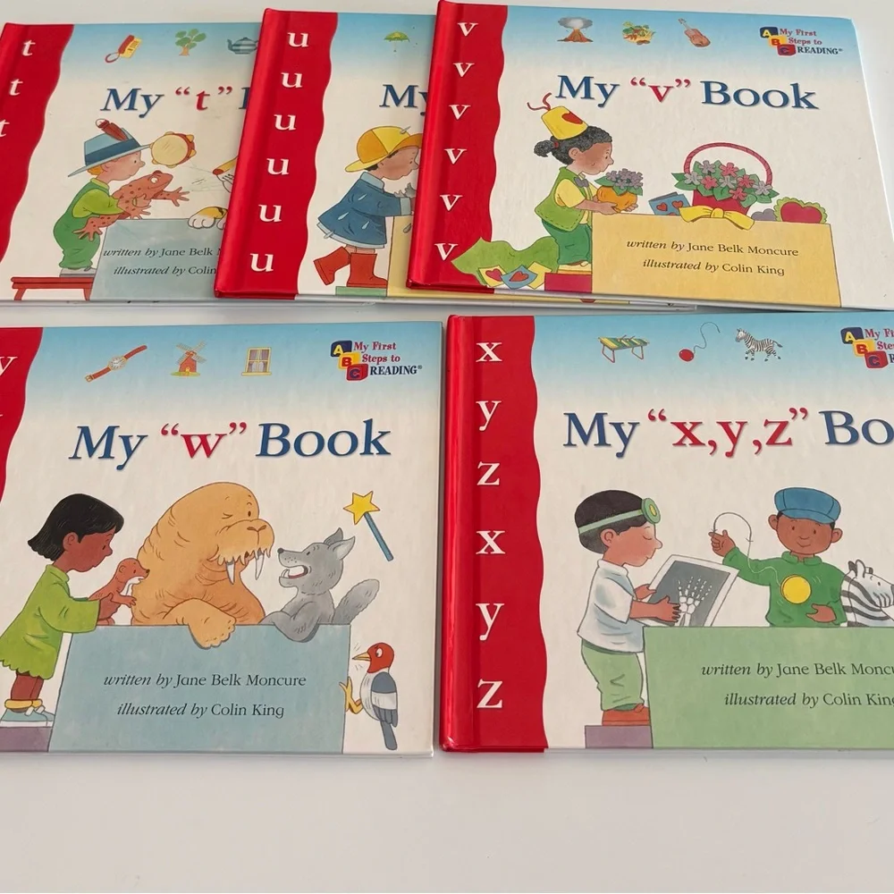 My first step to reading books t-z